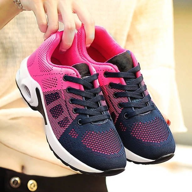 Women's Air Cushion Knit Sneakers