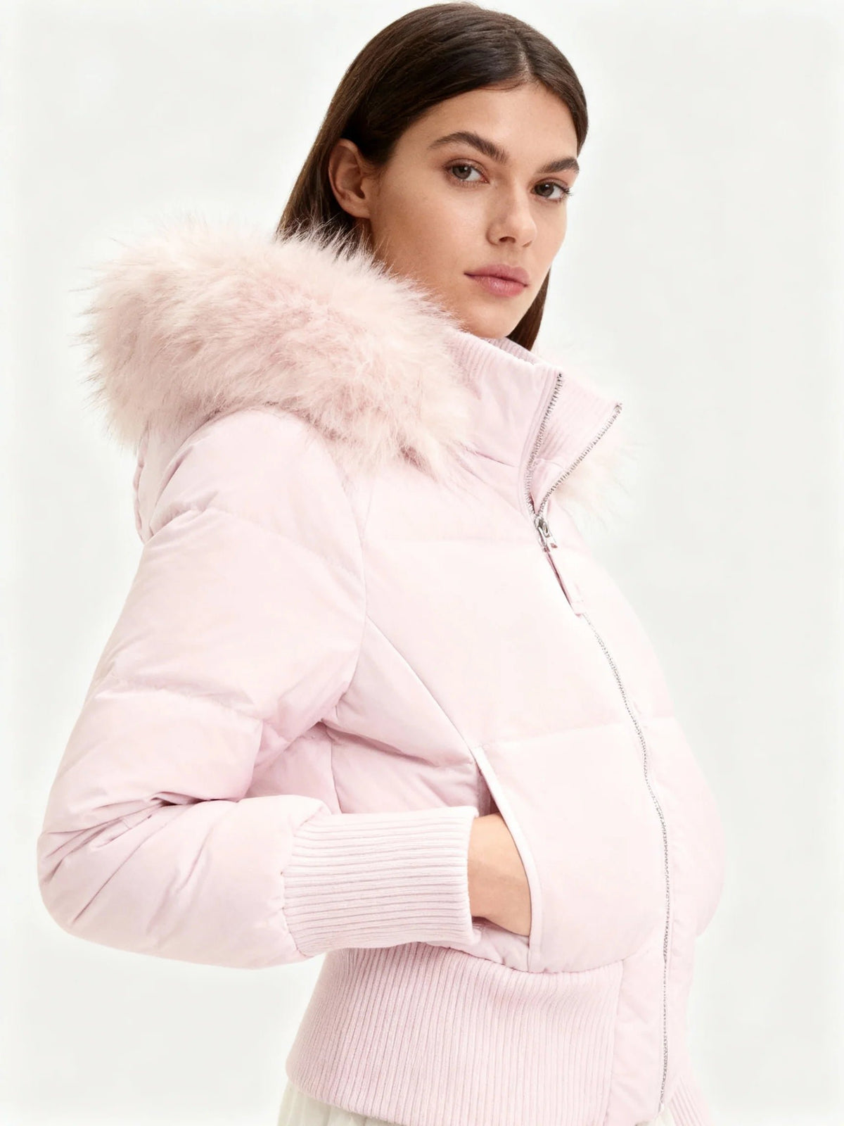 Women's Cropped Puffer Jacket