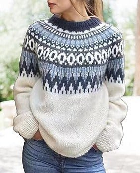 Women's Fair Isle Sweater - 2XL
