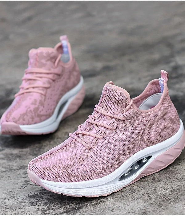 Women's Floral Platform Sneakers