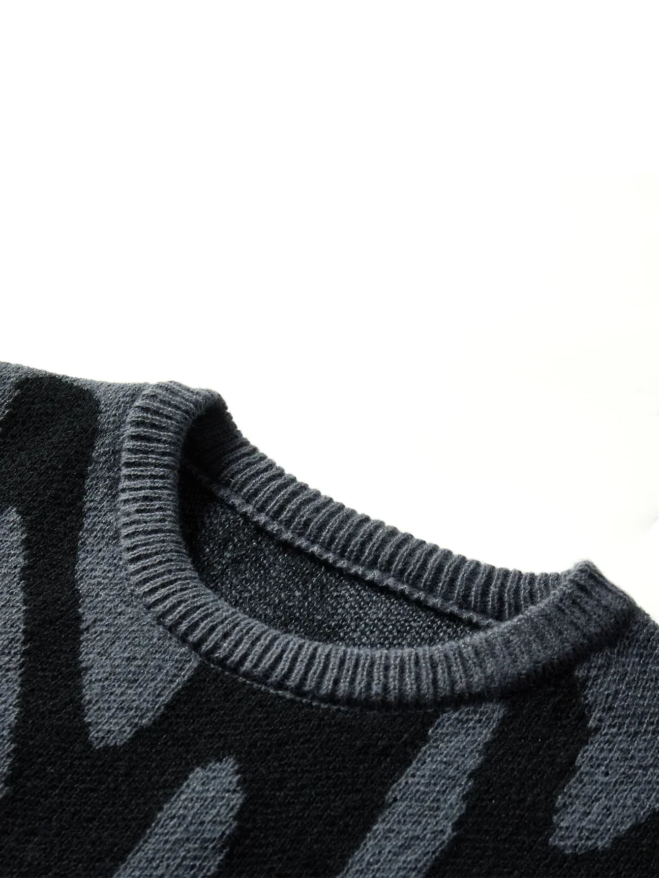 Reuben Men's Graphic Knit Sweater 4