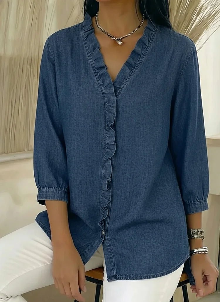 Women's Denim Blouse