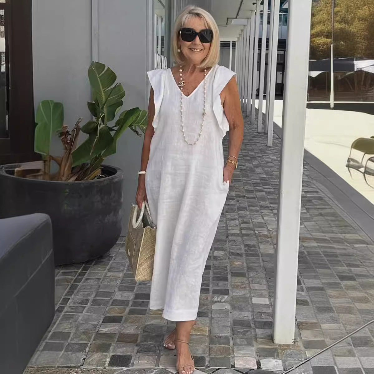 Sleeveless Summer Dress