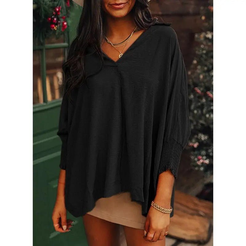 Women's Oversized Chiffon Blouse