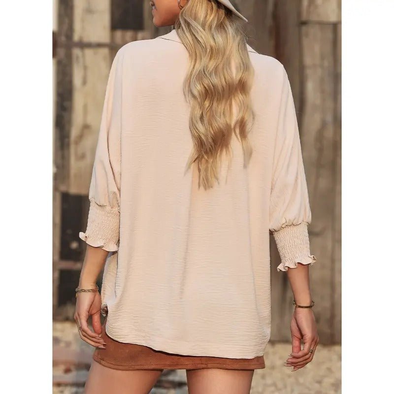 Women's Oversized Chiffon Blouse