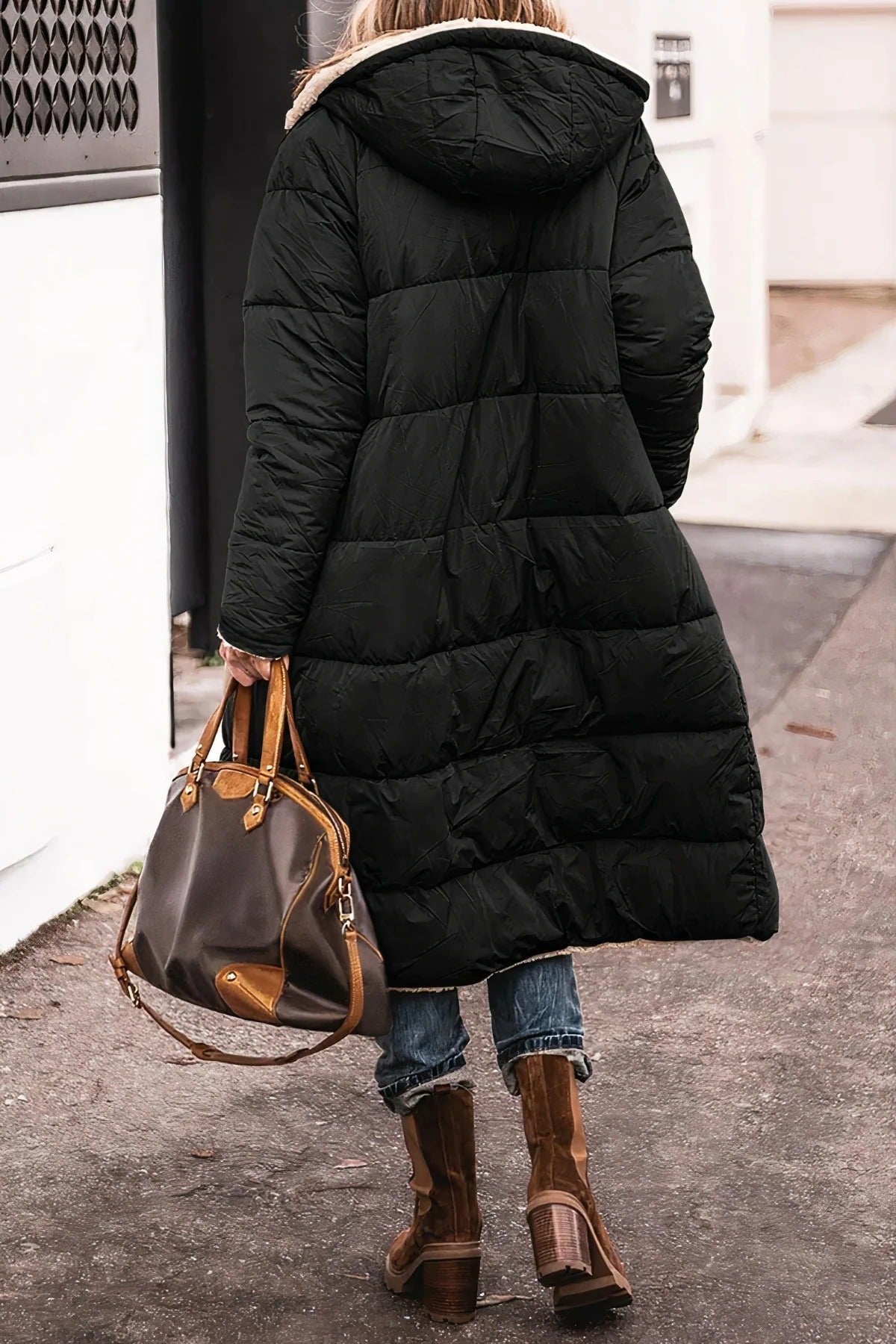 Women's Oversized Maxi Puffer Coat