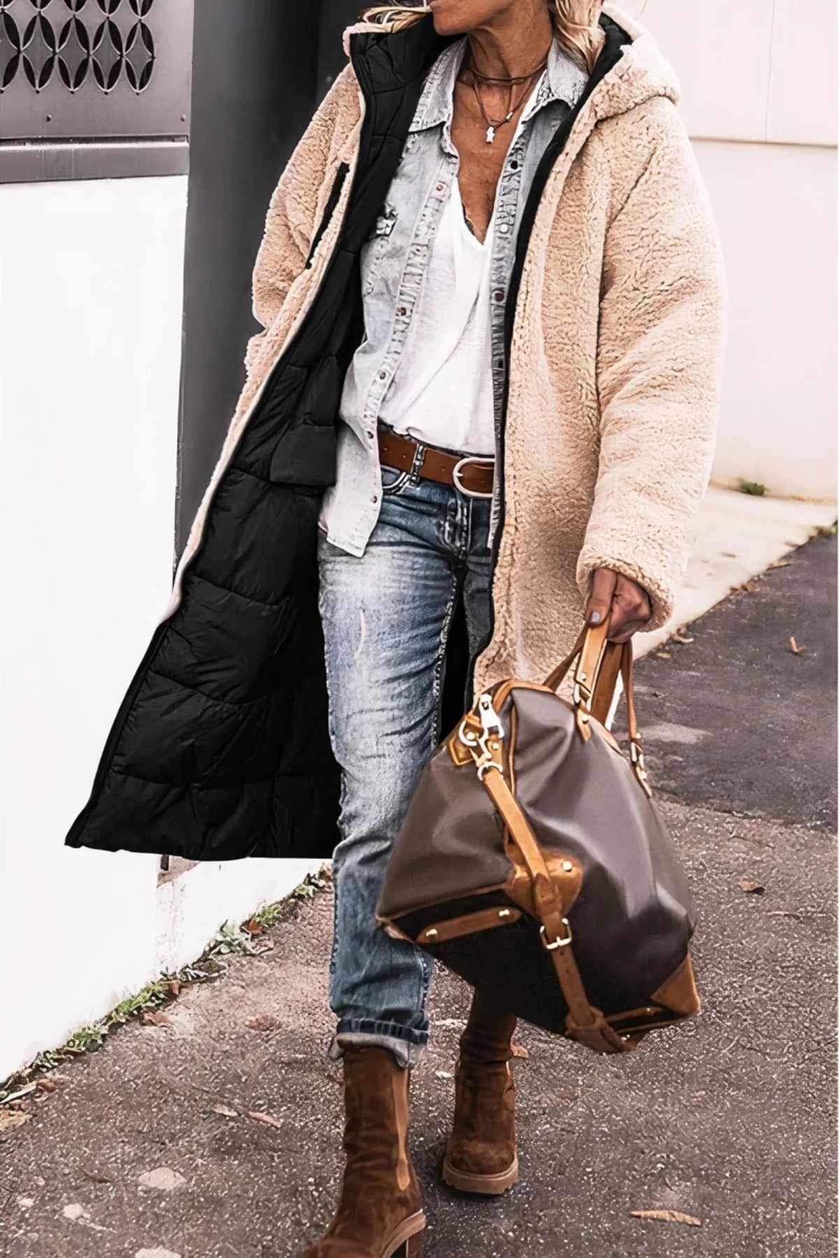 Women's Oversized Maxi Puffer Coat