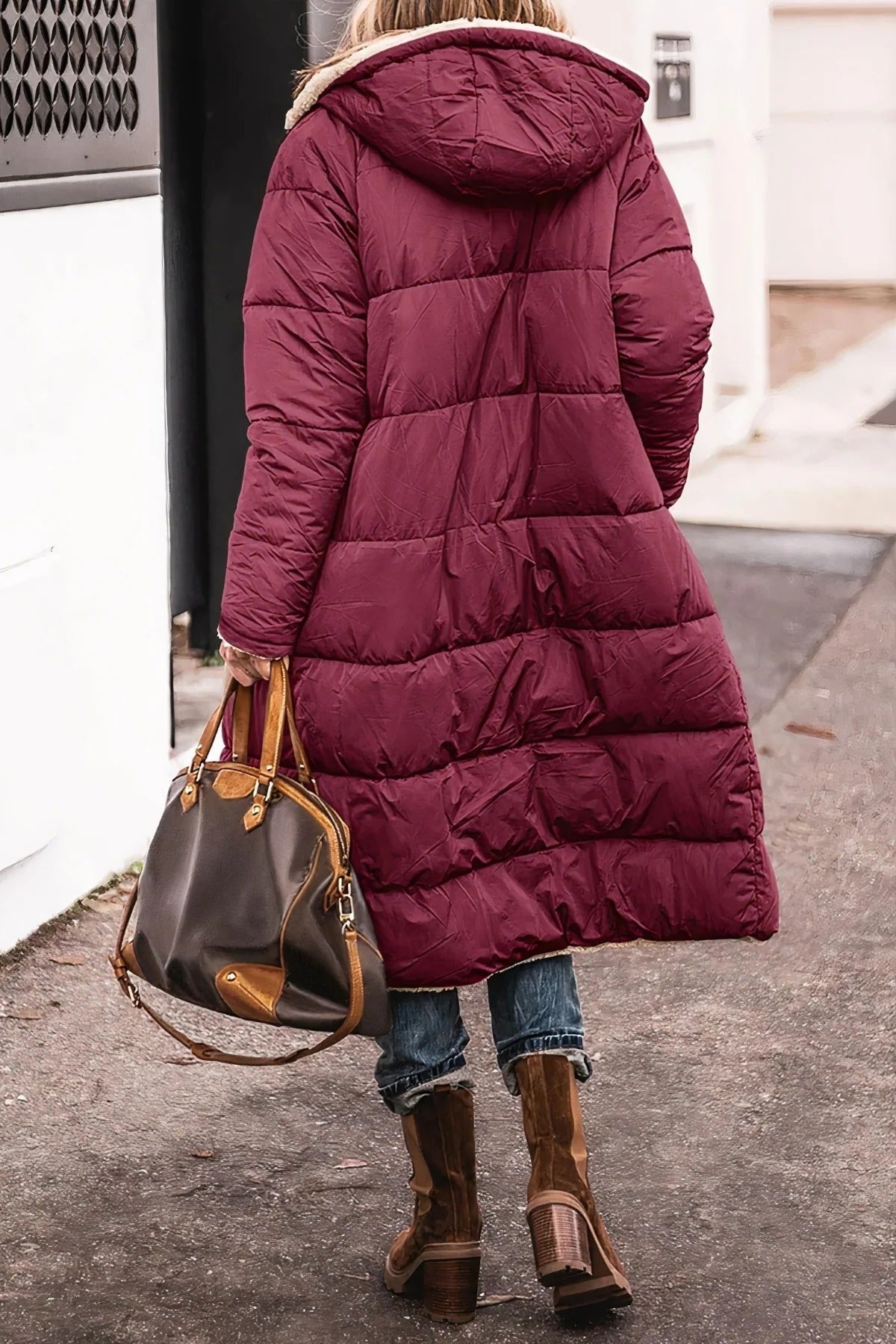 Women's Oversized Maxi Puffer Coat