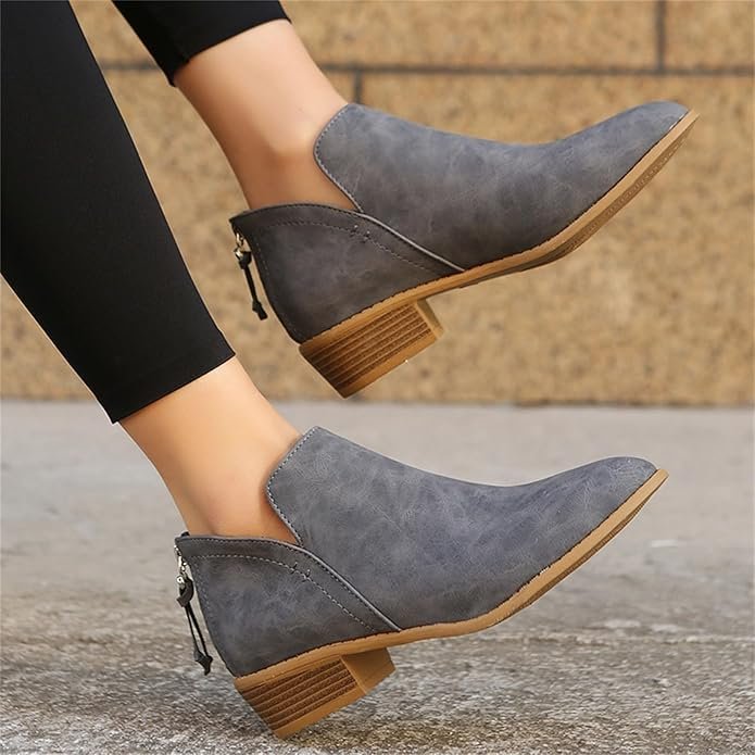 Women's Suede Ankle Booties