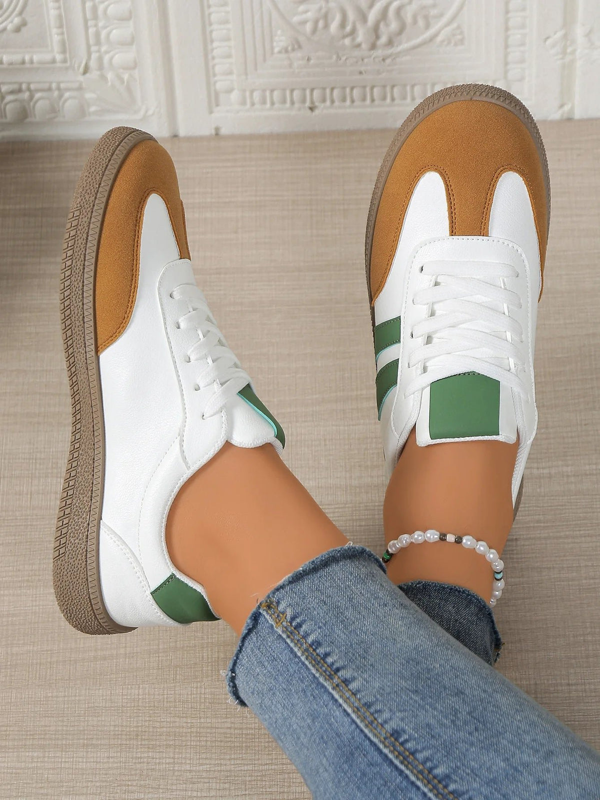 Women's Suede Low-Top Sneakers