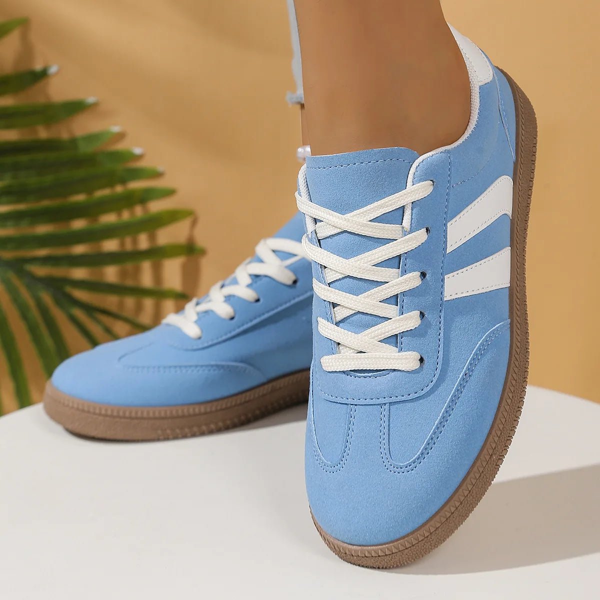 Women's Suede Low-Top Sneakers