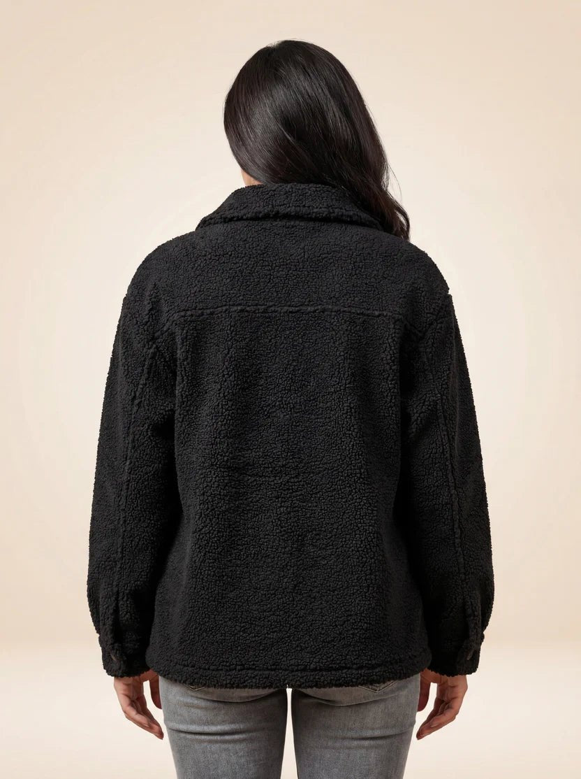 Women's Sherpa Fleece Shacket