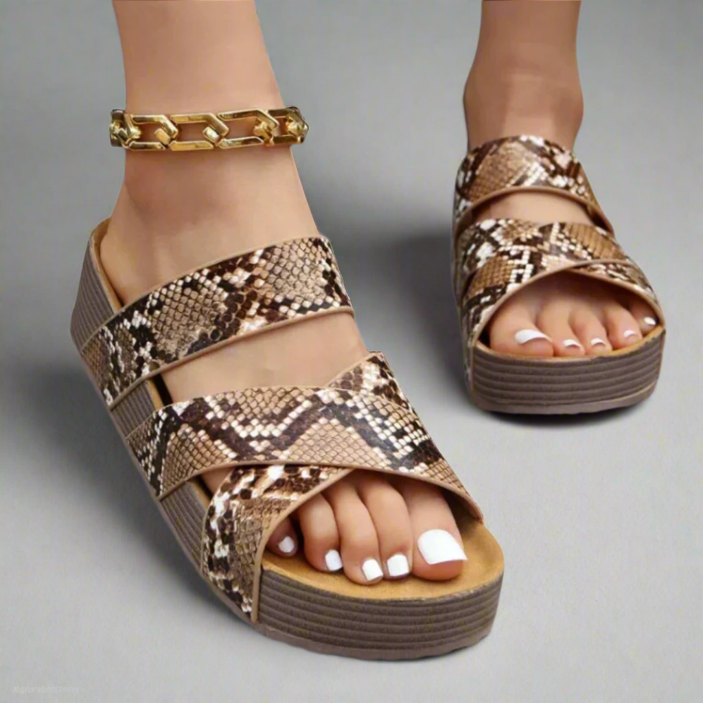 Ruby Women's Woven Platform Wedge Sandals 4