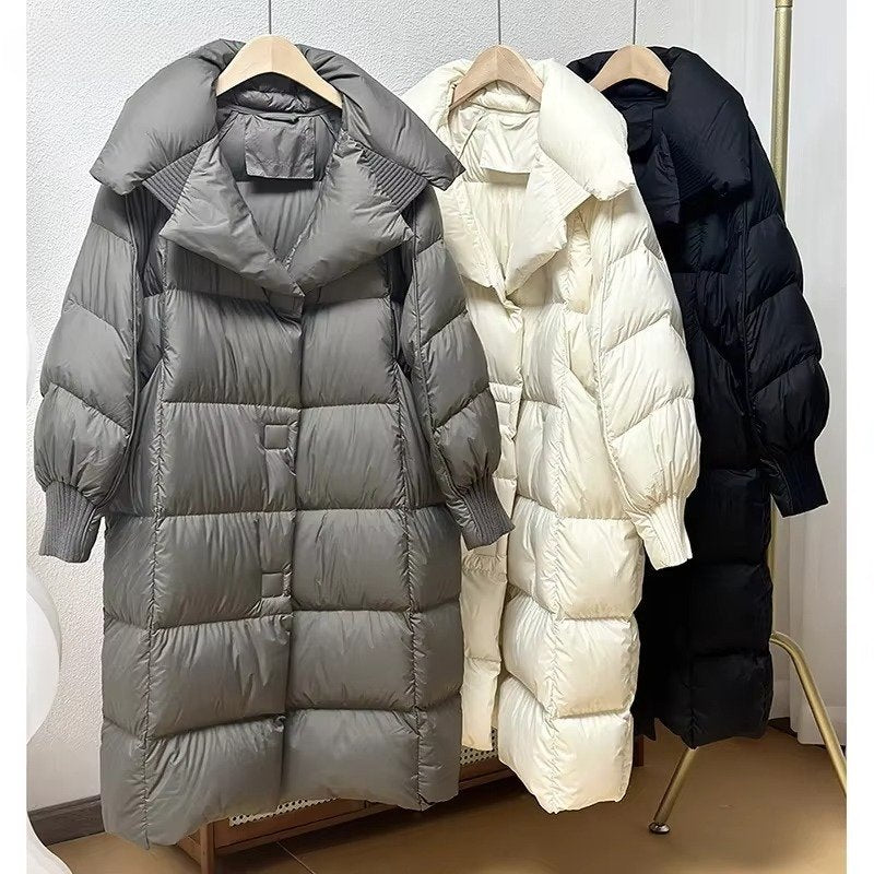Women's Oversized Quilted Puffer Coat