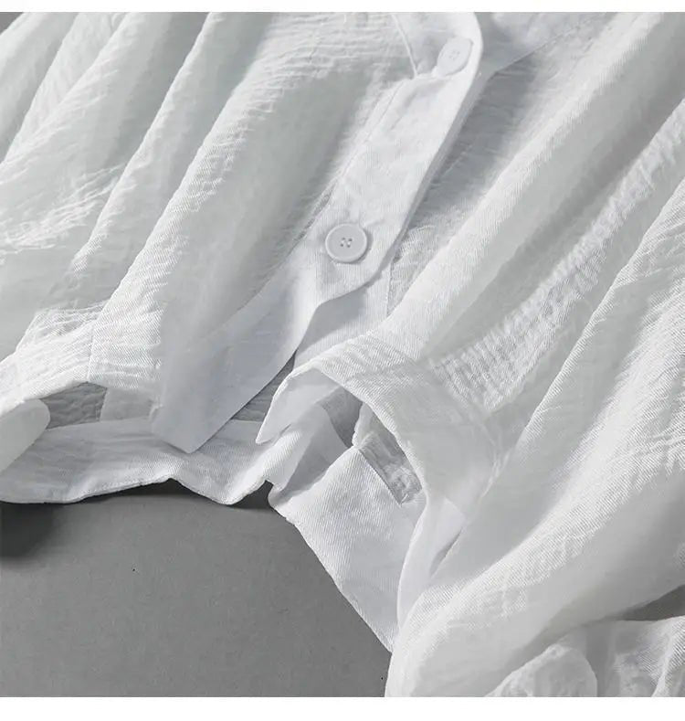Women's Oversized V-Neck Blouse