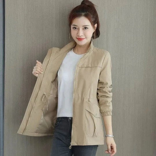 Women's Utility Anorak Jacket - Khaki