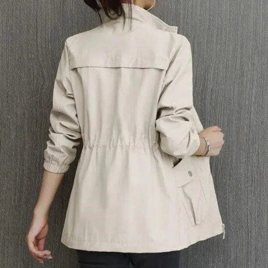Women's Utility Anorak Jacket - Beige