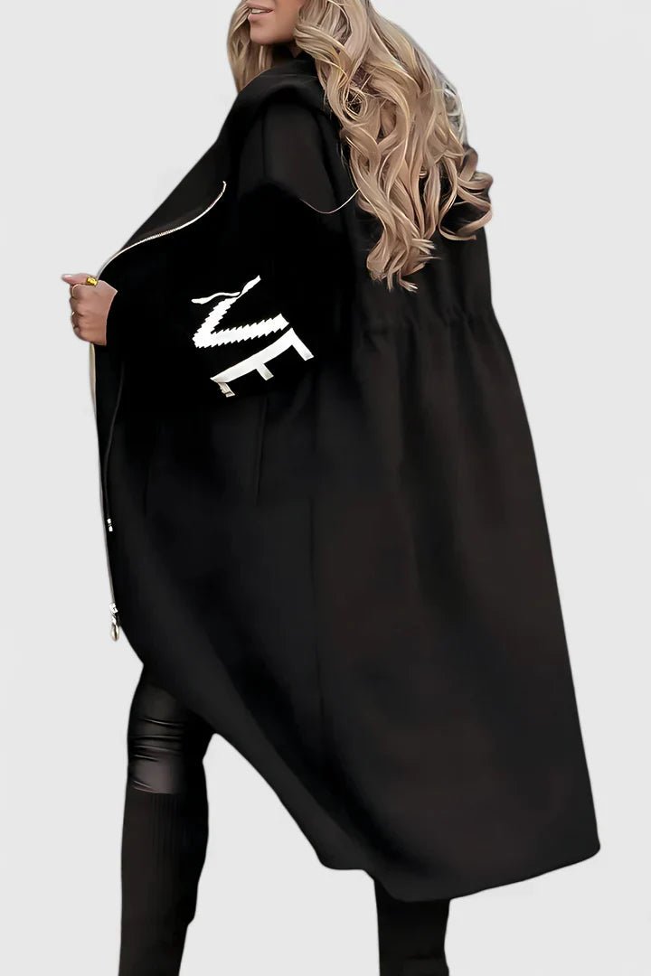 Women's Oversized Hooded Cardigan Coat