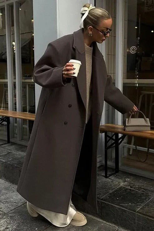 Women's Wool Trench Coat