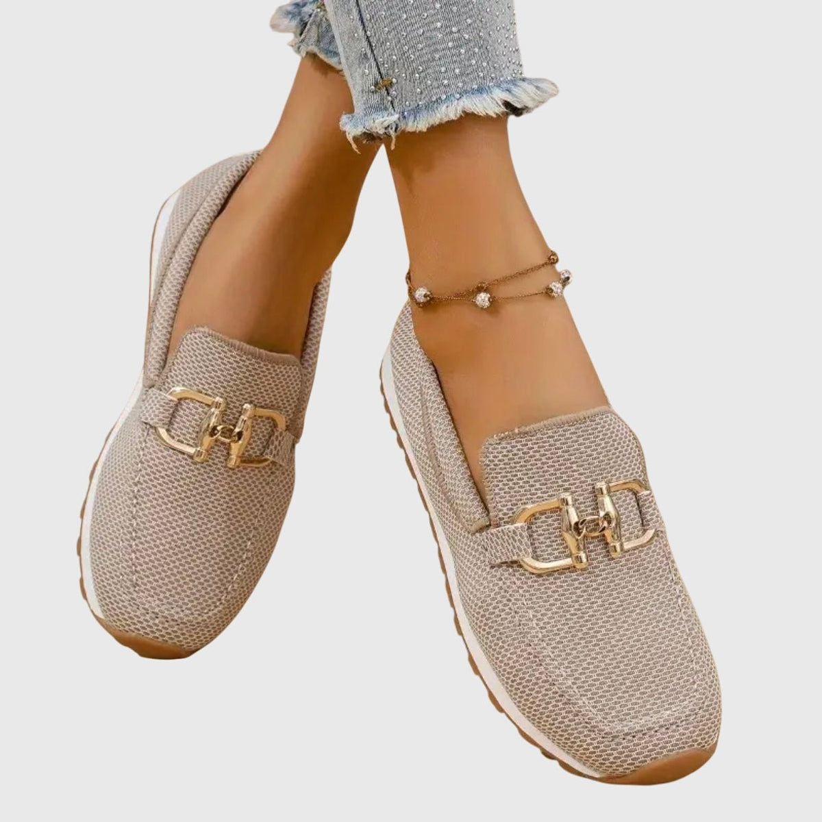 Women's Knit Platform Loafers