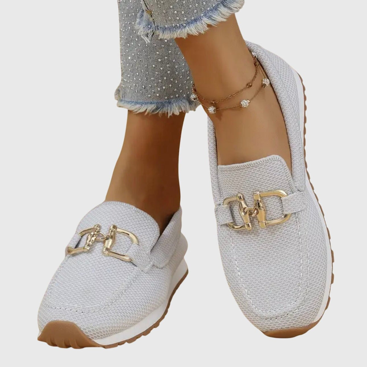 Women's Knit Platform Loafers