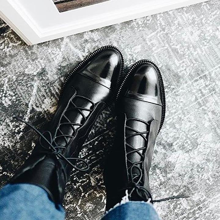 Women's Leather Ankle Boots