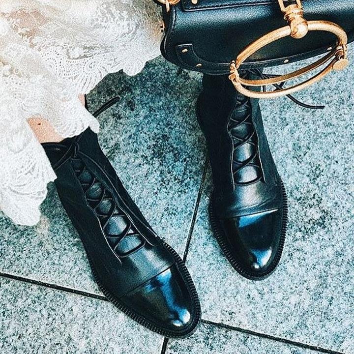 Women's Leather Ankle Boots
