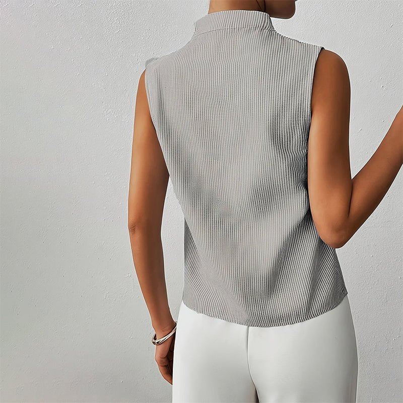 Women's Striped Work Blouse
