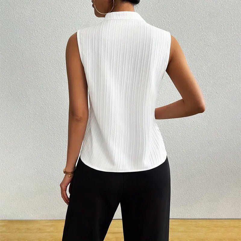 Women's Striped Work Blouse