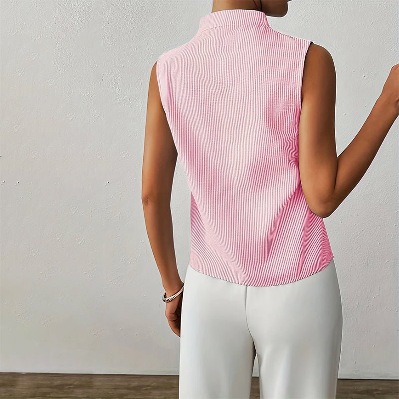 Women's Striped Work Blouse