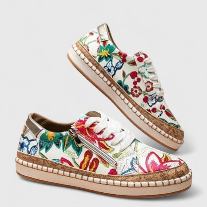 Stella Women's Floral Espadrille Sneakers 4