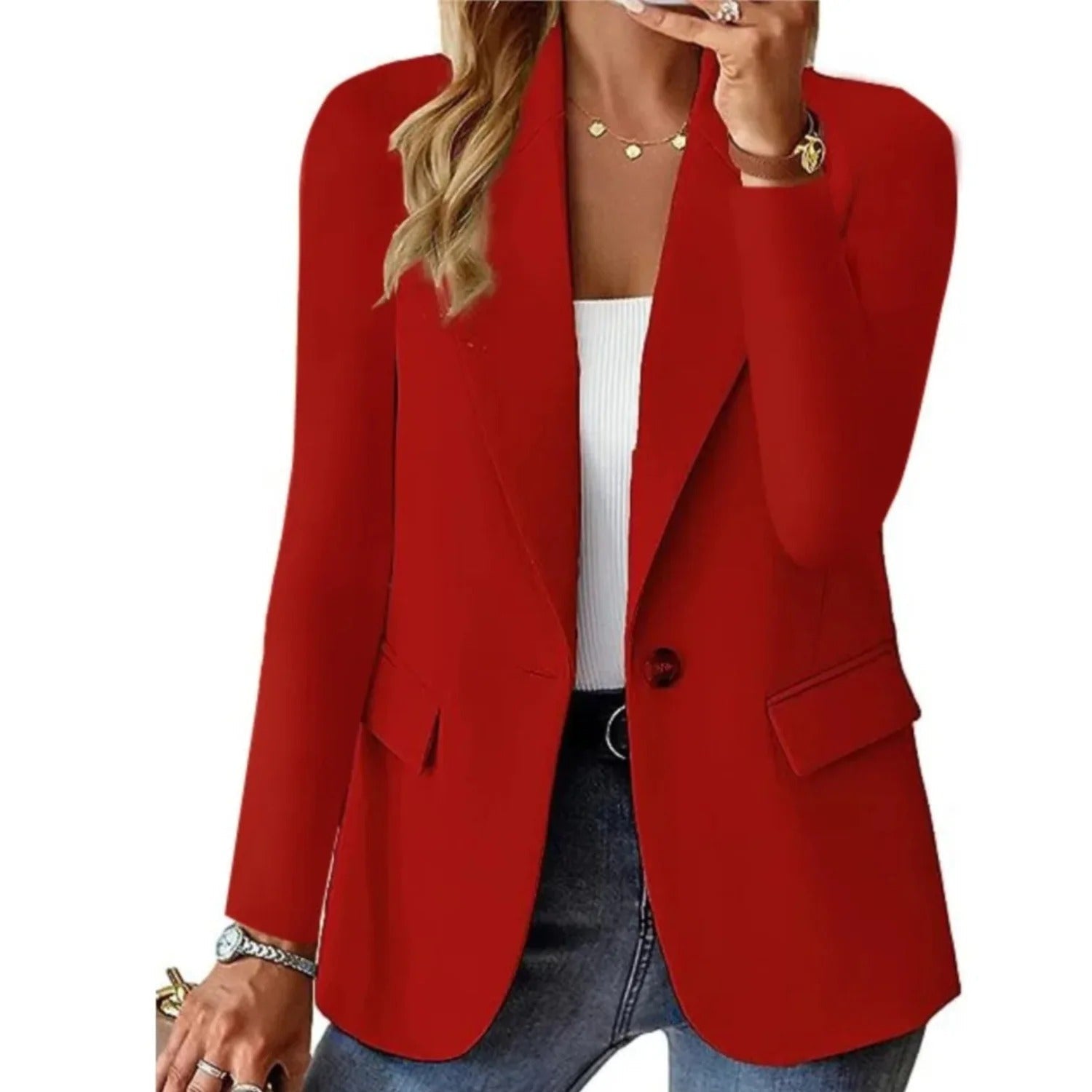 Stella Women's Single Breasted Blazer 6