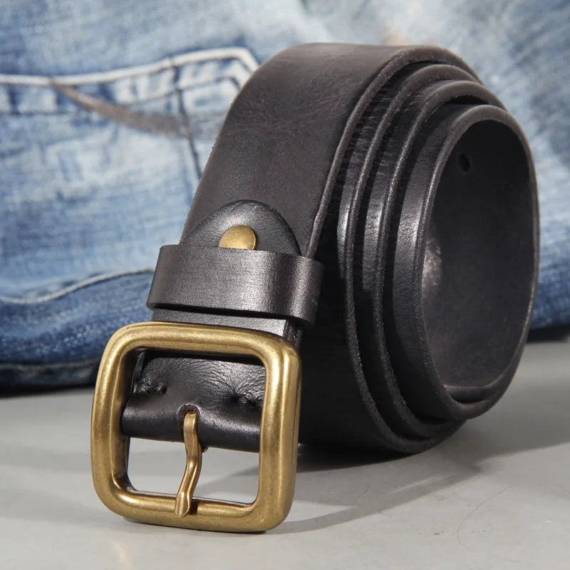 Tobias Men's Leather Belt 3