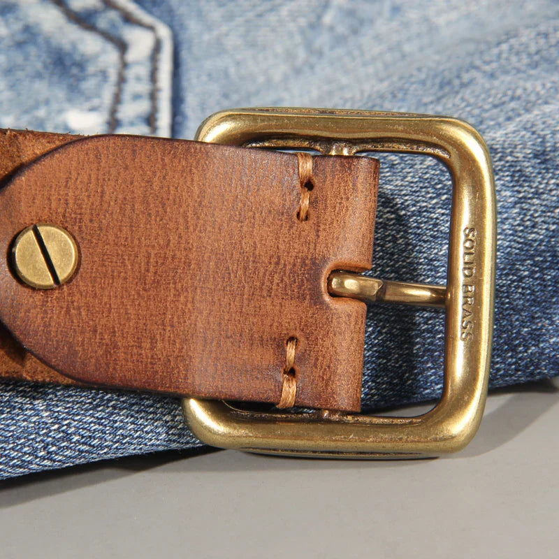 Tobias Men's Leather Belt 6
