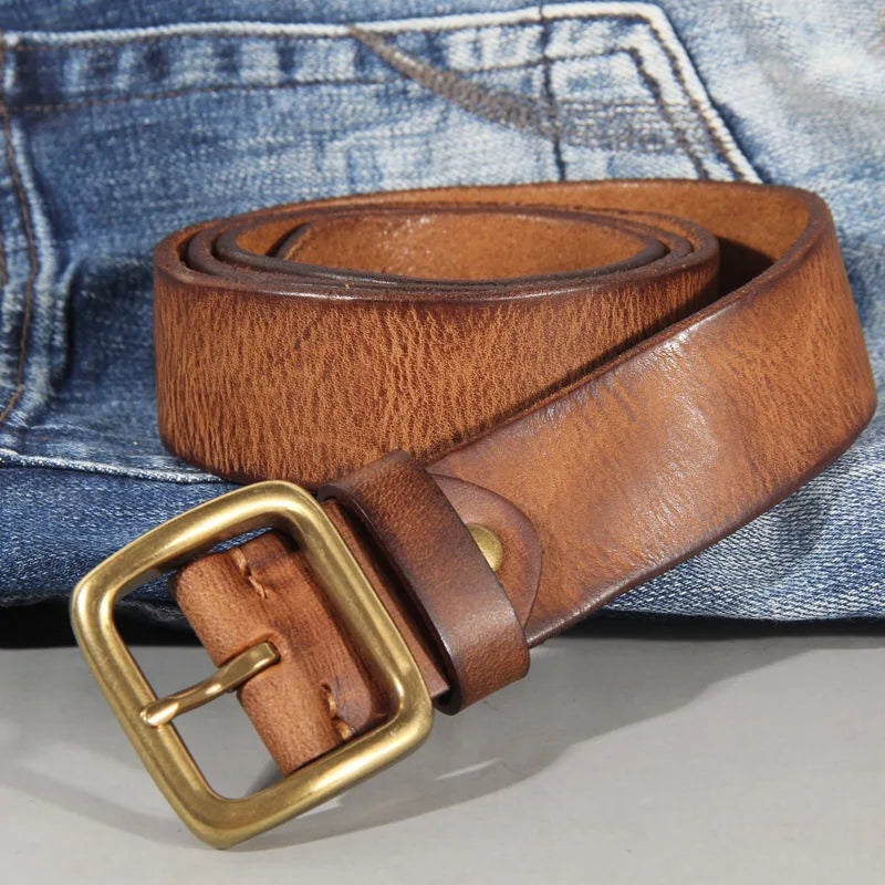 Tobias Men's Leather Belt 7