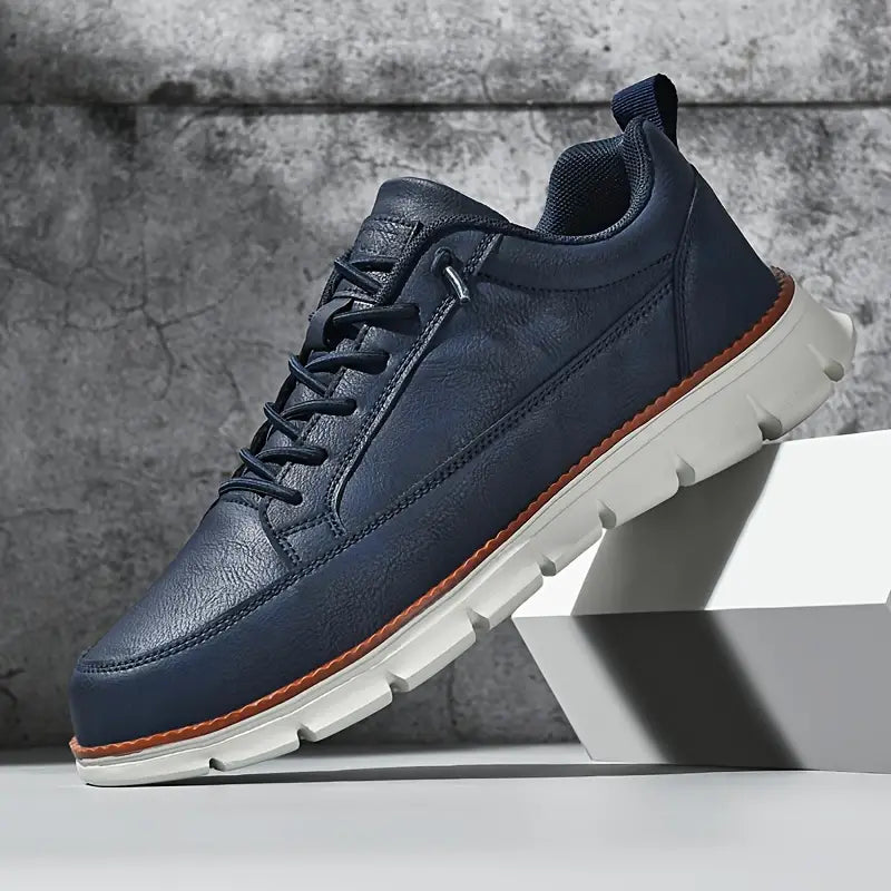Tristan Men's Leather Sneakers 1