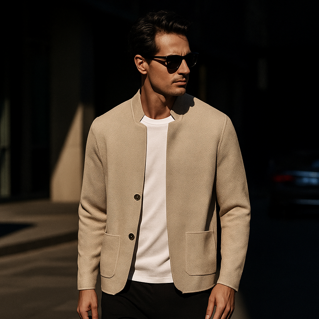 Victor Men's Knit Blazer 9