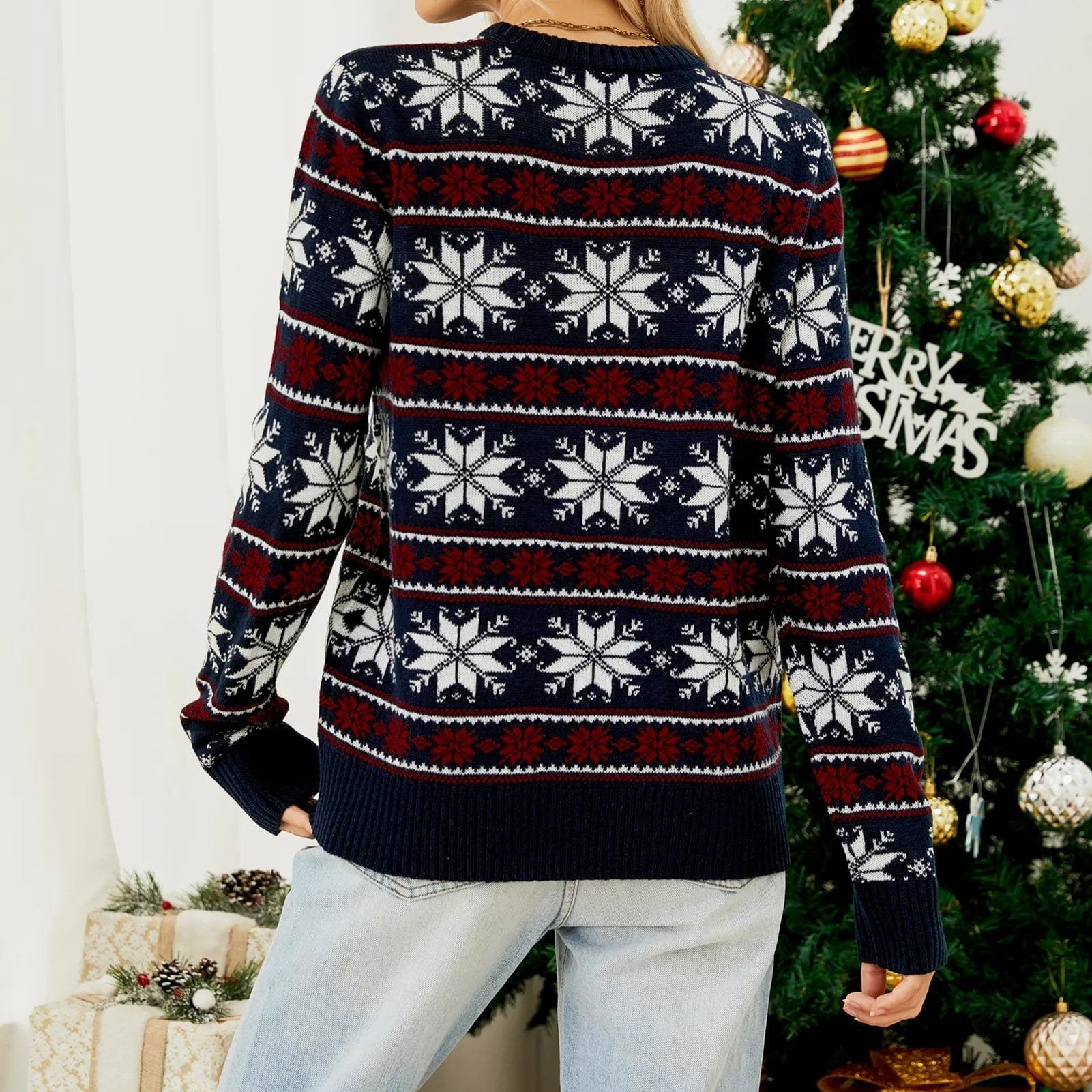 Women's Christmas Fair Isle Sweater