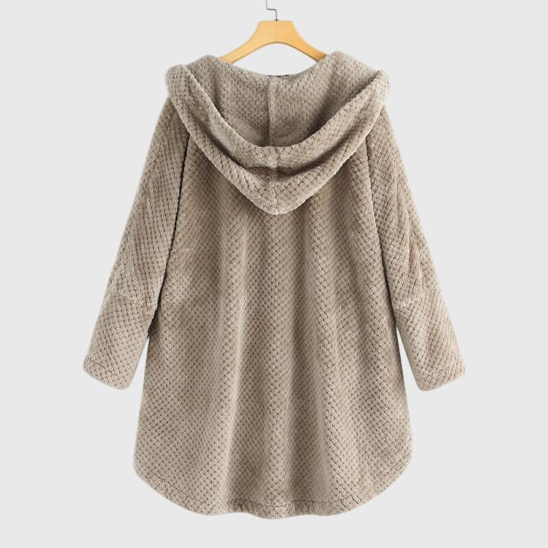 Women's Oversized Hooded Cardigan Coat