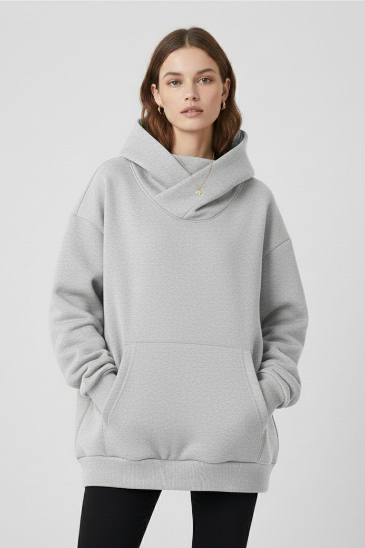 Women's Oversized Hoodie - Grey