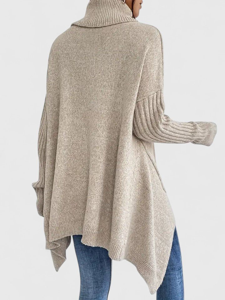 Women's Oversized Turtleneck Sweater