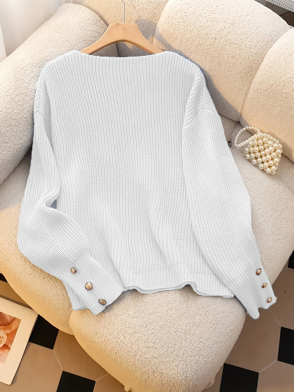 Women's V-Neck Blouse