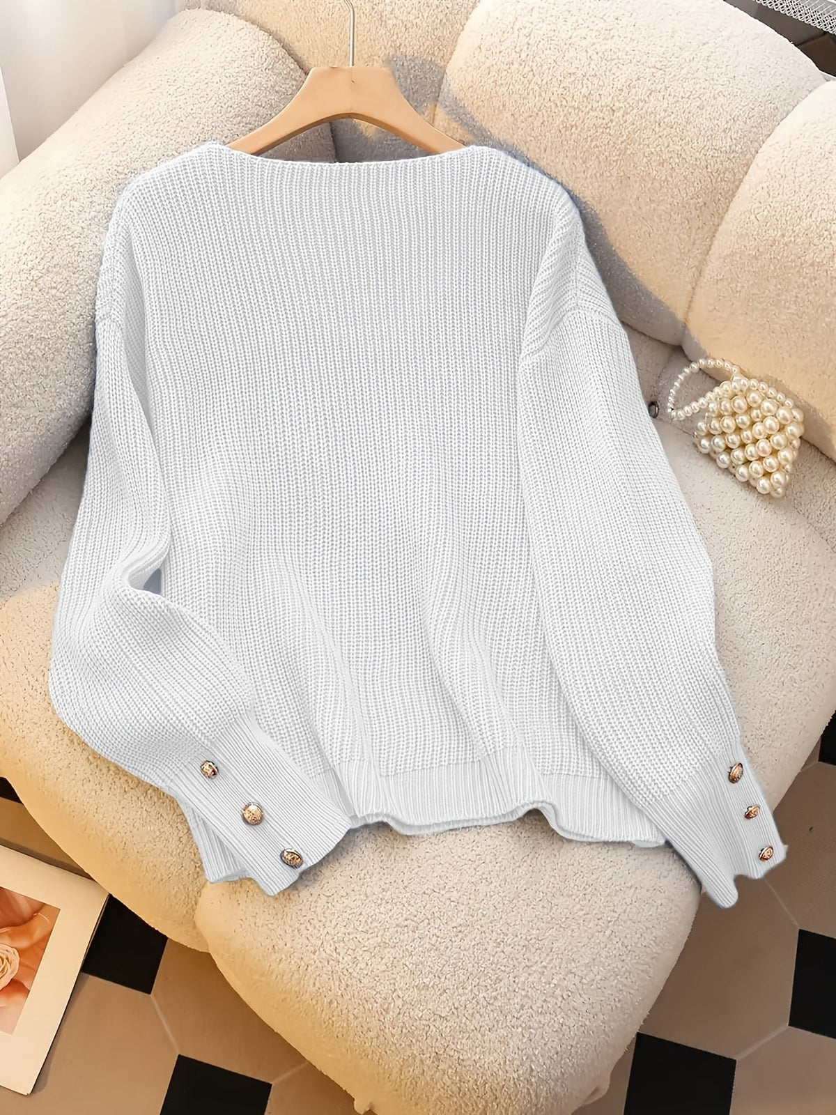 Women's V-Neck Blouse