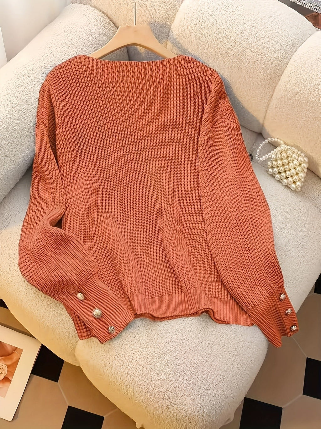Women's V-Neck Blouse