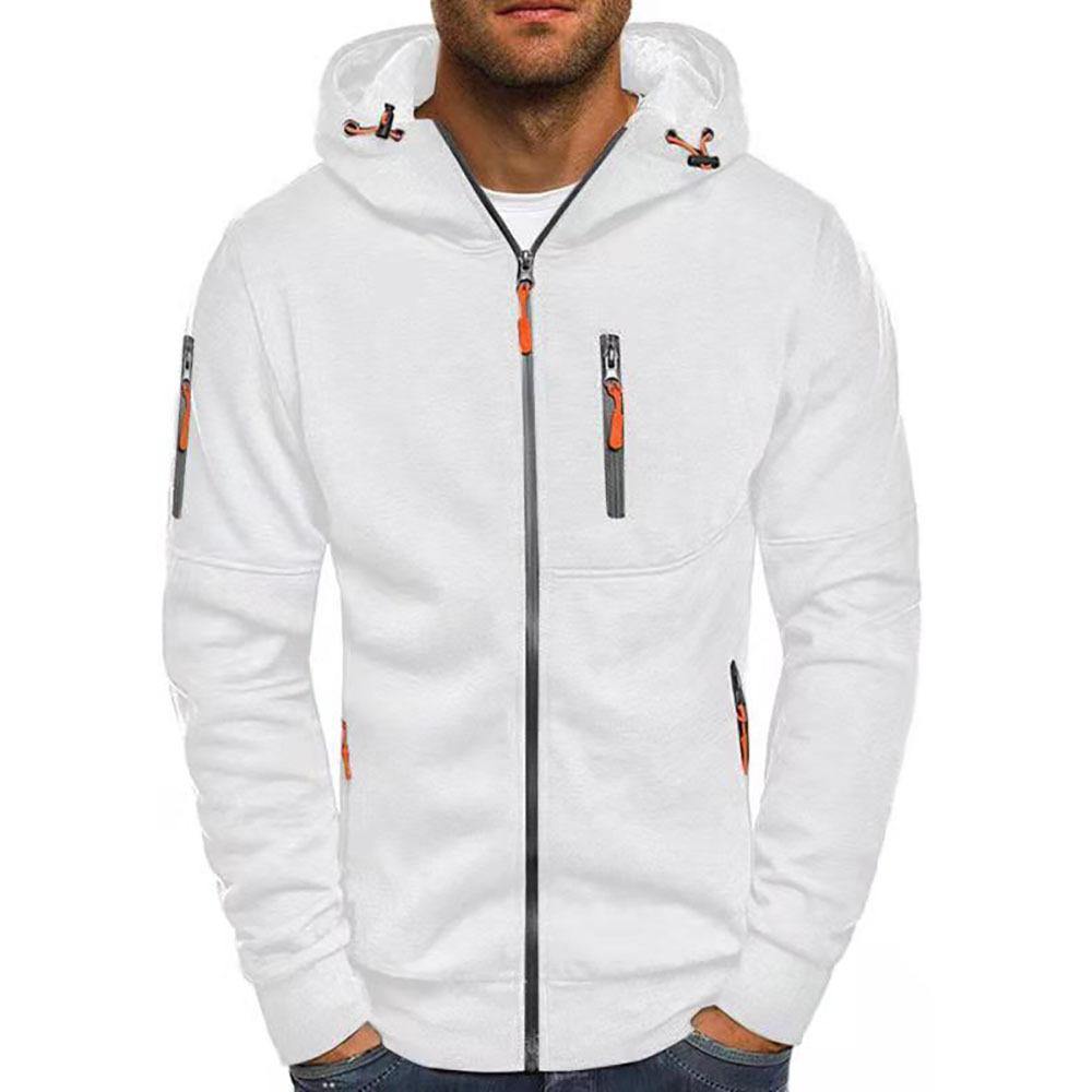 Zachary Men's Fleece Zip Up Hoodie 4