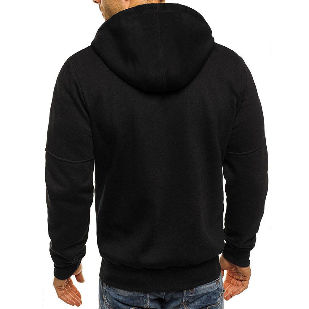Zachary Men's Fleece Zip Up Hoodie 6