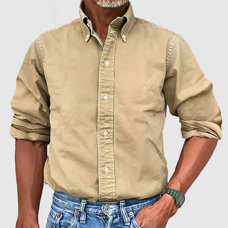 Zara Men's Cotton Button Down Shirt 1